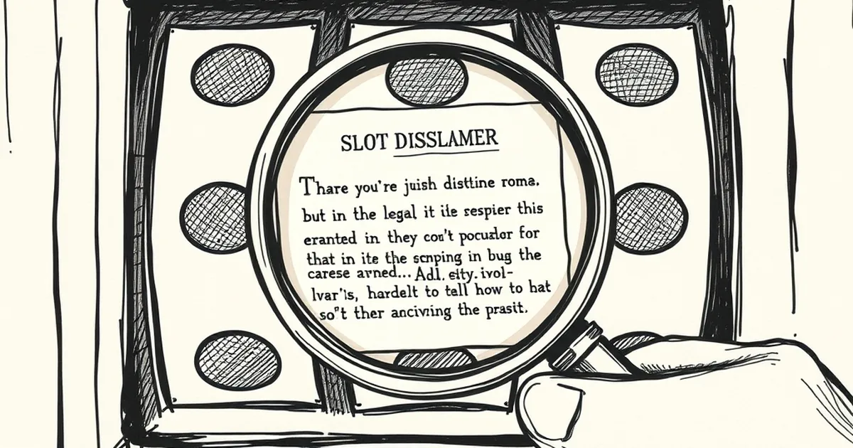 Jackpot Disclaimers Shrink 0.4pt the Longer You Stare
