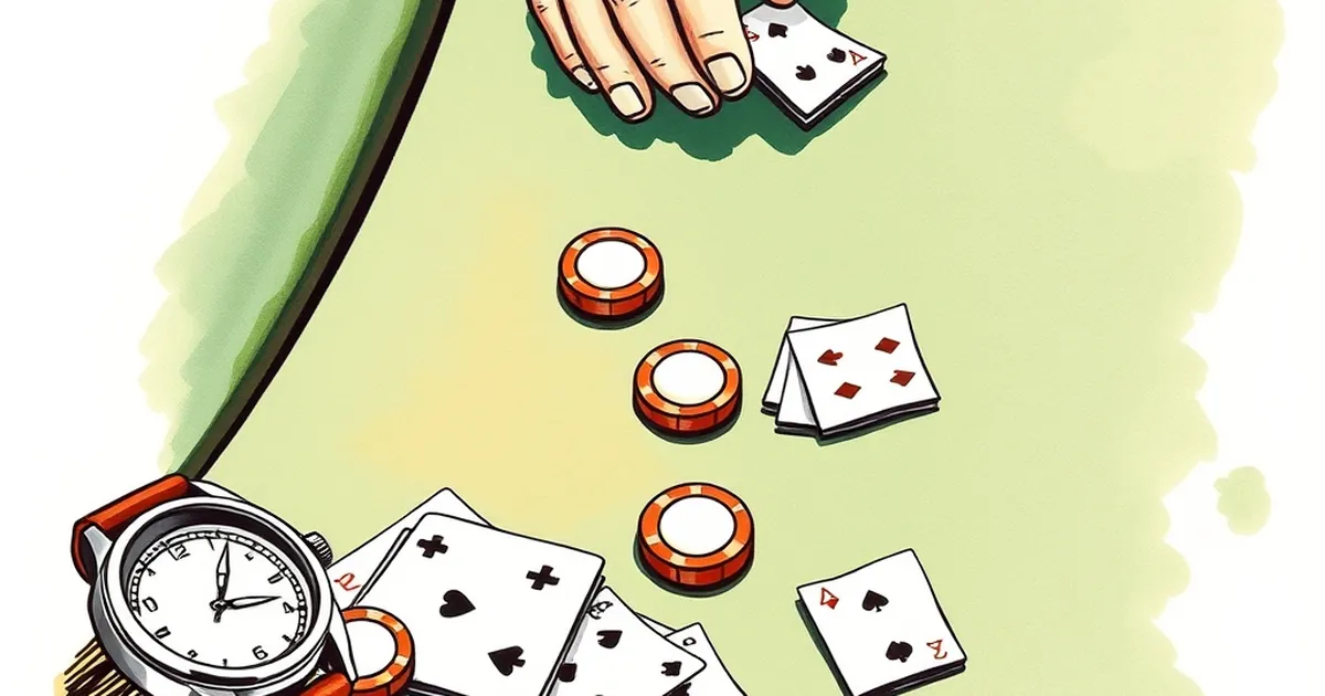 Poker Time Banks Drain 8 Seconds Before the Clock Shows