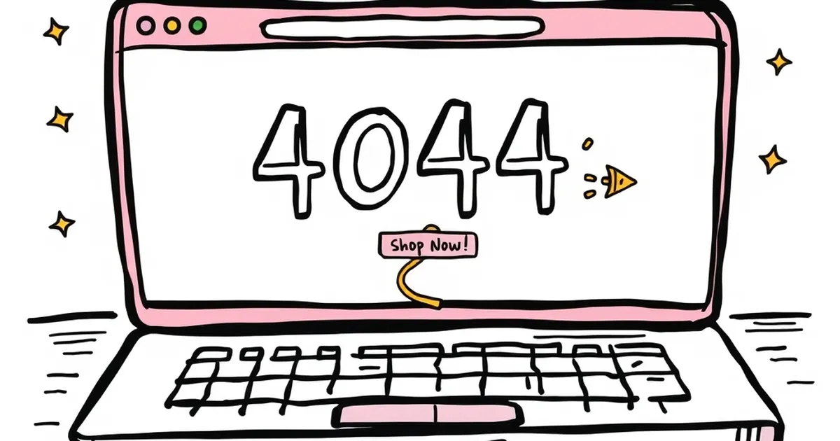 Why Your 404 Page Might Be Your Best Sales Tool