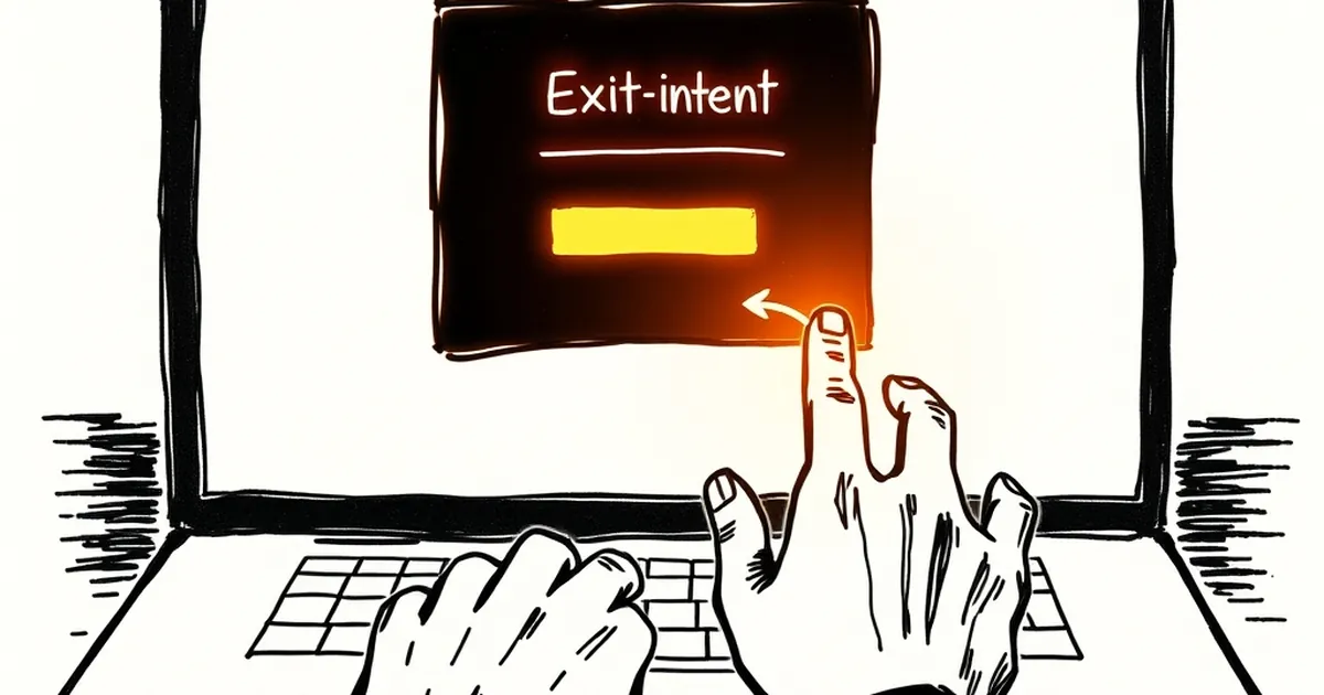 Why Your Exit-Intent Popup Is Rewarding the Wrong Behavior